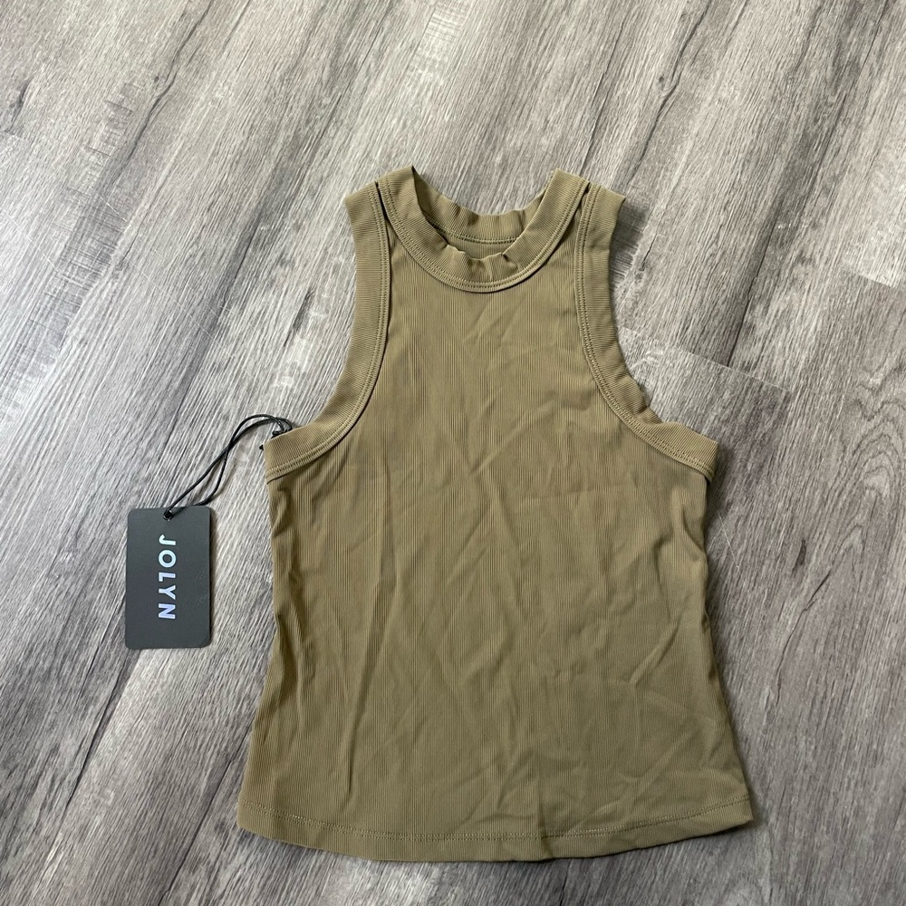Jolyn Olive Green Tank Top